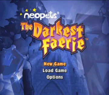 Neopets - The Darkest Faerie screen shot title